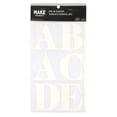 thumbnail image 1 of 3" White Alphabet Iron-On Transfers by Make Market – Plastic Letters for DIY Apparel & Accessories - 6 Pack, 1 of 3