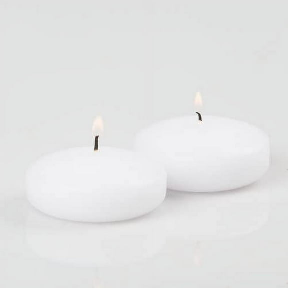 3" White Richland Floating Candles Set of 36