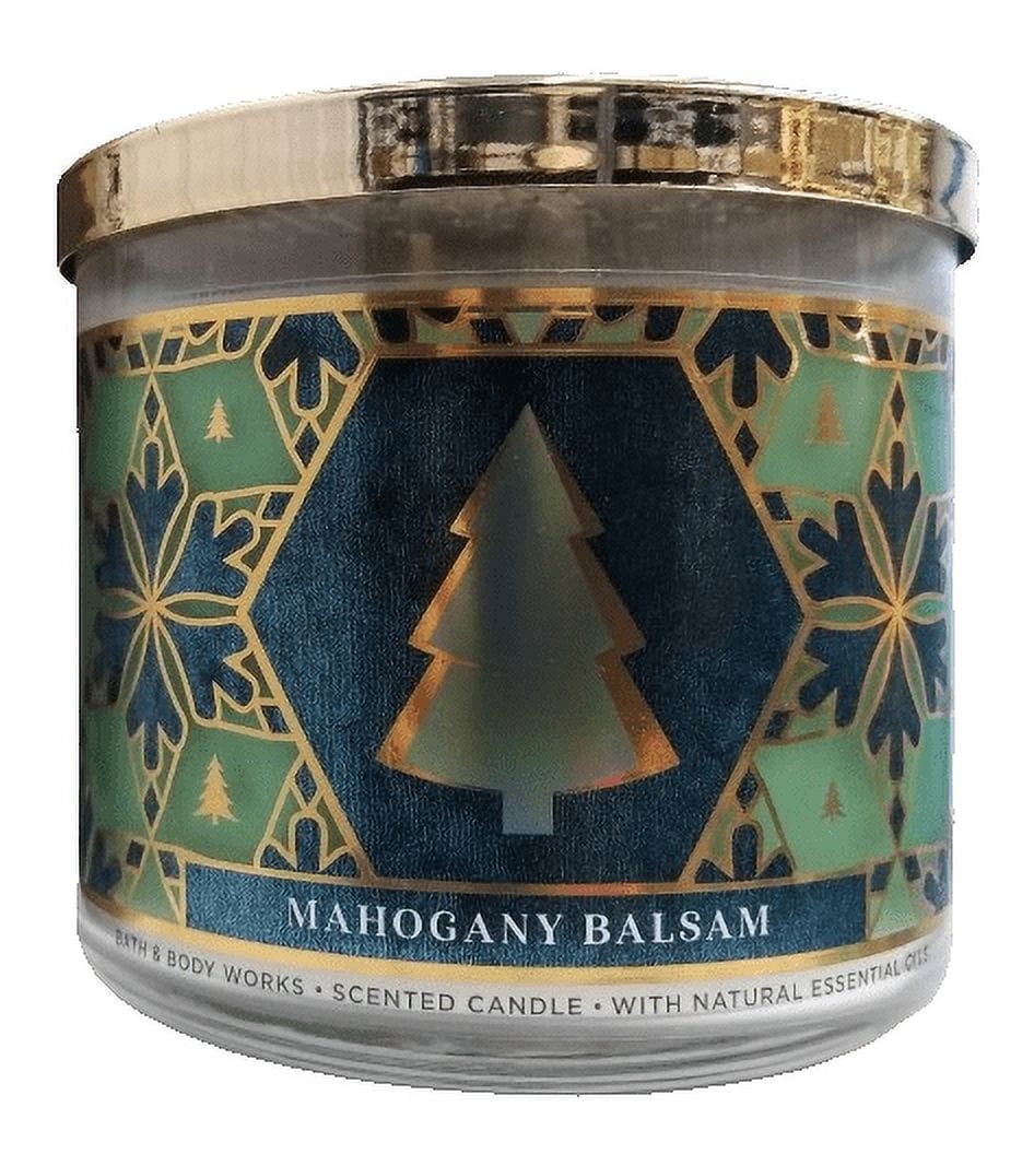 Bath & Body Works 3-Wick Scented Candle in Mahogany Balsam (2019)