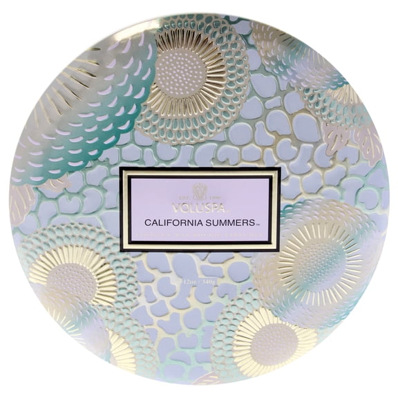 3 Wick Tin Candle - California Summers by Voluspa for Unisex - 12 oz Candle
