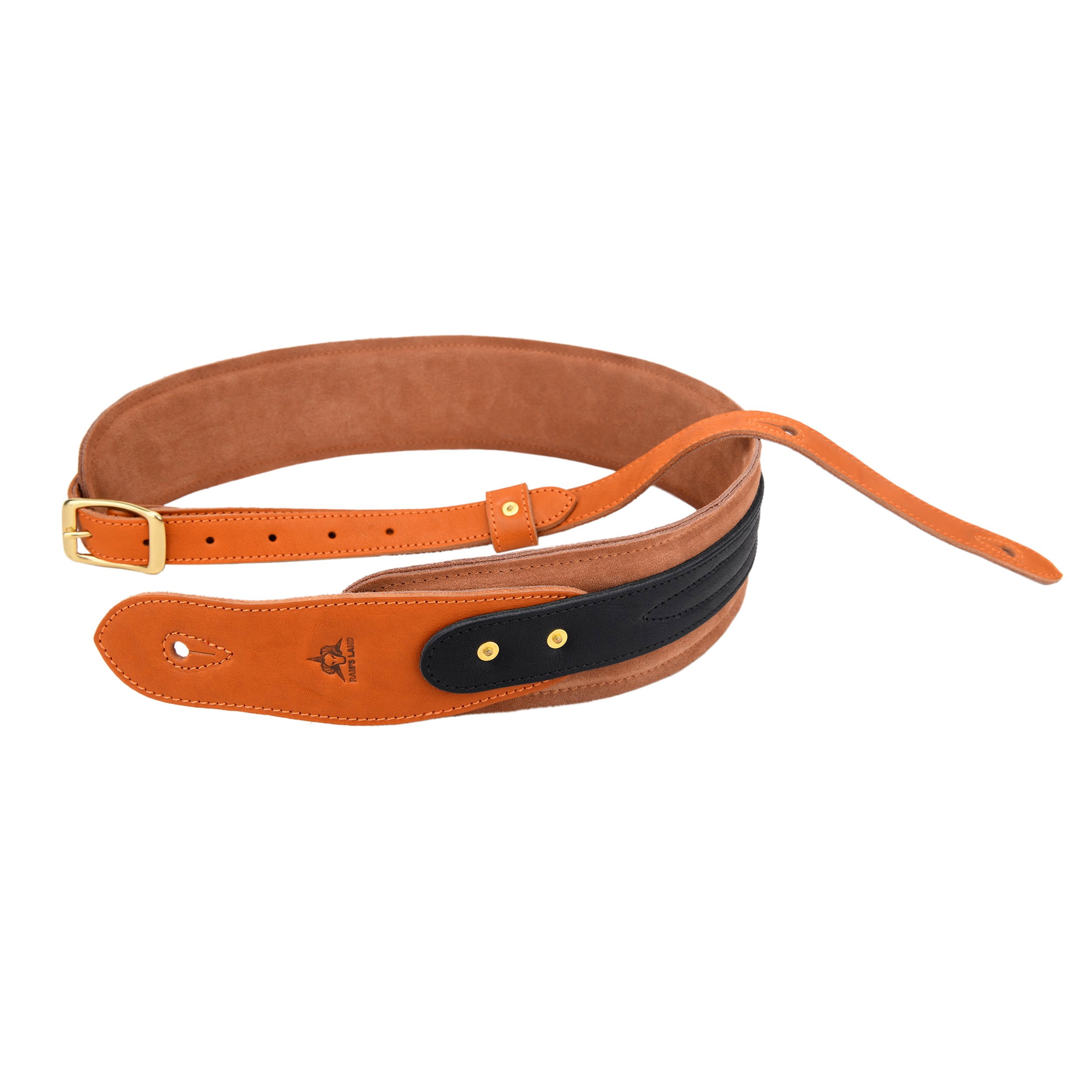 3" Wide Leather Guitar Strap Western Series for Electric, Acoustic ,Bass Guitars