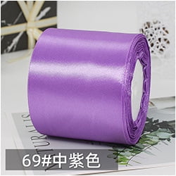 3" Width x 25 Yards Satin Ribbon for Crafts, Gift Wrapping, Flower Bouquet, Baby Shower, Birthday, Wedding and Festival Decor, 51 Colors
