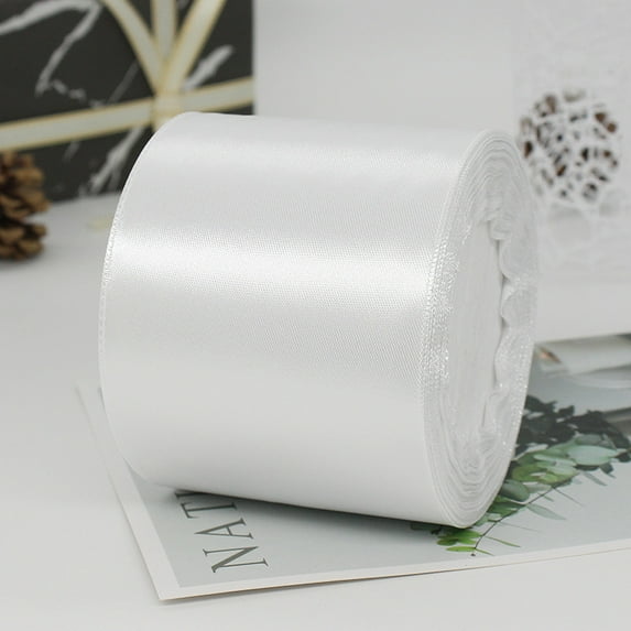 3" Width x 25 Yards Satin Ribbon for Crafts, Gift Wrapping, Flower Bouquet, Baby Shower, Birthday, Wedding and Festival Decor, 51 Colors