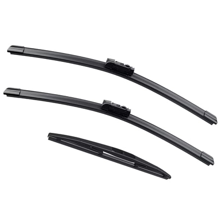 LADEWEU® 3 Wipers 26"+17"+14" for Subaru Forester 2019-2024 All Weather Original Equipment Replacement Front with Rear Windshield Wiper Blades Set (Pack of 3)