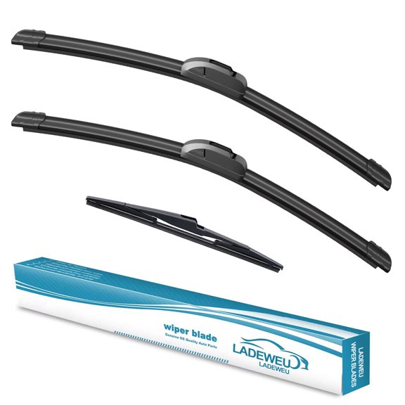Juyioudy 26" & 14" Wiper Blades (Set Of 2) For Hyundai Santa Fe Sport 2013–2018 – Hybrid With Teflon Coating
