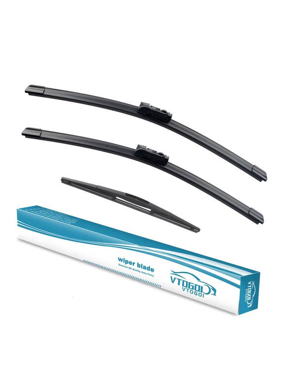Front Wiper Blade Set (26+17 Inch) For Subaru Forester 2019-2022 – Pinch Tab, Easy Install