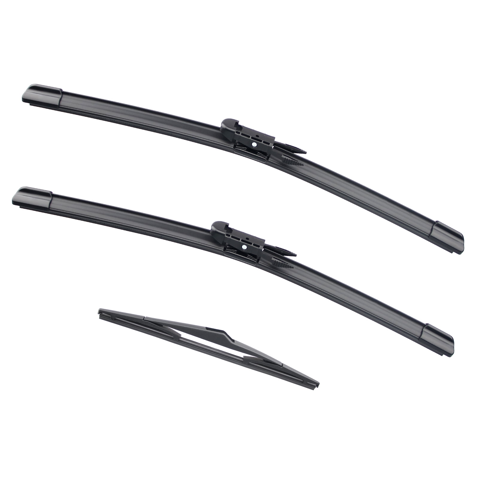 "VTogoi Wipers Set for Ford Focus 20122018, Front with Rear Windshield Blades, 28""+28""+12