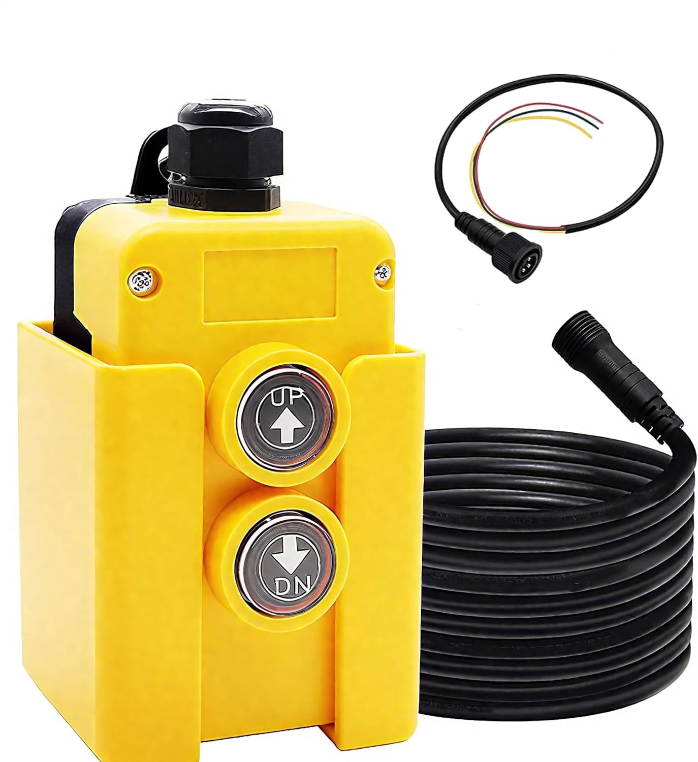Energy Control Switch 3 Wire 12V Remote Control Switch for Single Acting Hydraulic Pumps ...