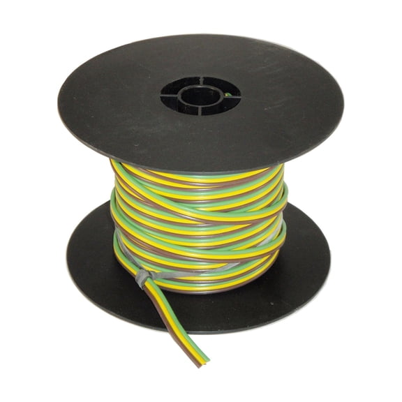 3-Wire Bonded Parallel - Brown/Green/Yellow - 100 Feet