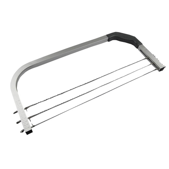 3-Wire Layer Cake Cutter Slicer Leveler 17" Wide Adjustable B1ades with Scale
