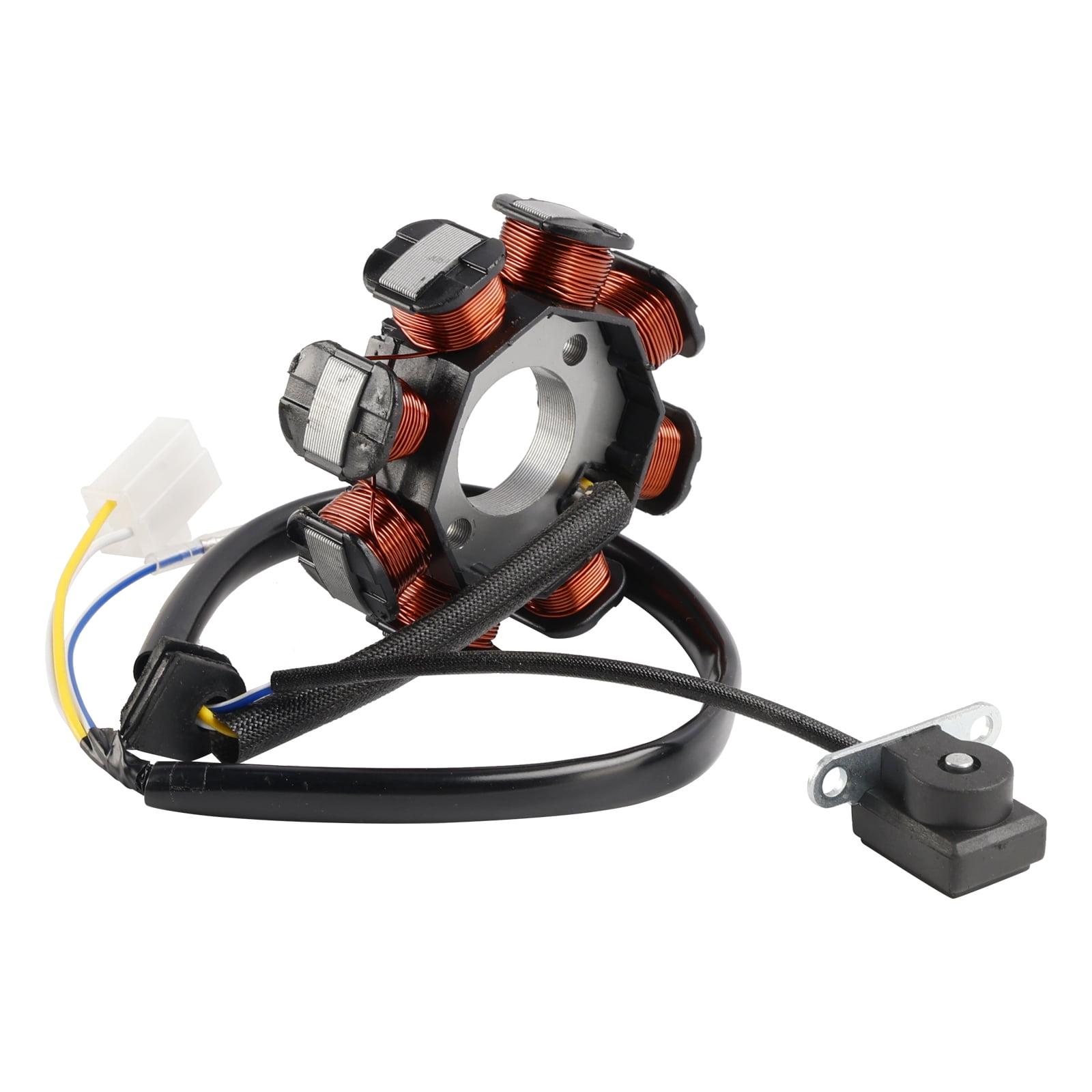 Pièce Moteur Scooter Unité Allumage CDI 6 Broches EMagTech - Compatible Kymco Agility 50, Filly, Vitality, Yager - Scooter 4 Temps Cdi Kymco Agility 50