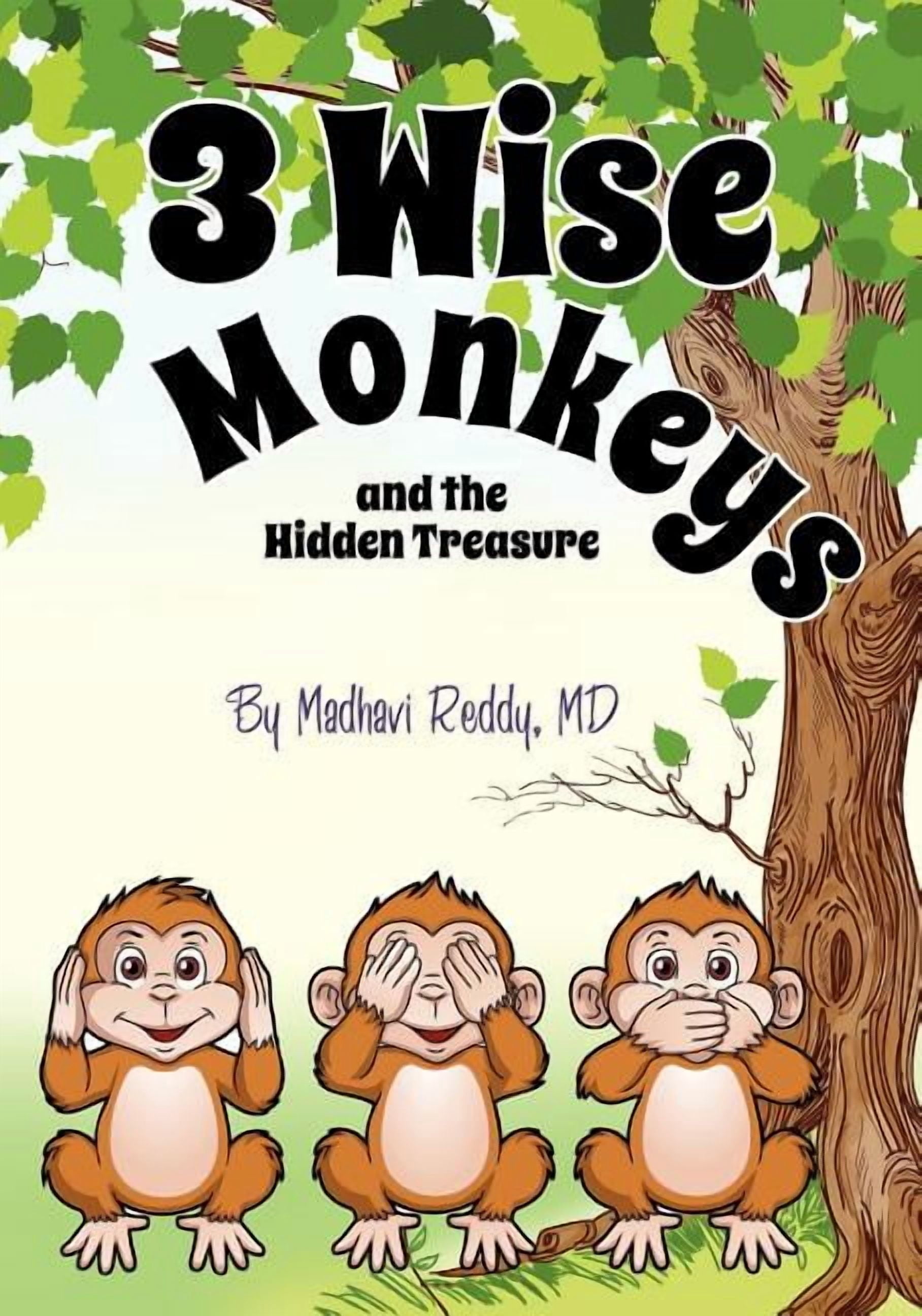 3 Wise Monkeys and the Hidden Treasure, (Paperback) - Walmart.com