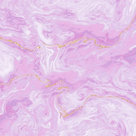 3 Wishes Fabrics Unicorn Sparkle Pink Gold White Texture 100% Cotton Fabric sold by the yard