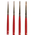 thumbnail image 1 of #3 Wooster F1620 Artist Brush Red Sable Oil Rounds Artist Paint Brush, 1 of 3