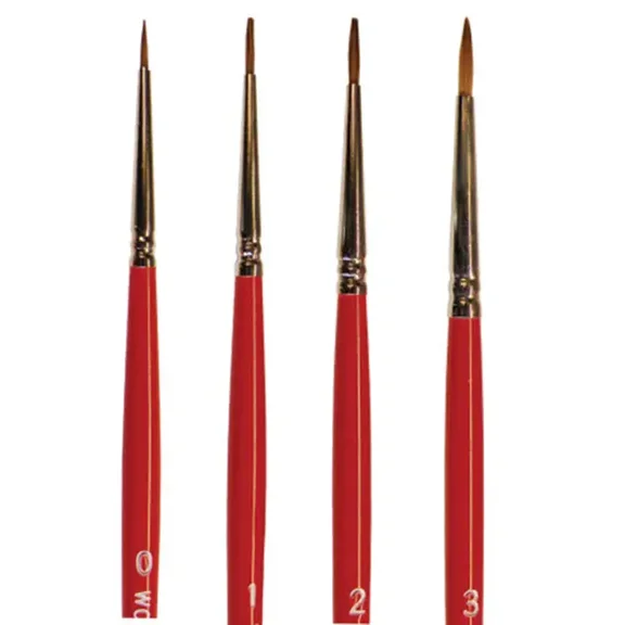 #3 Wooster F1620 Artist Brush Red Sable Oil Rounds Artist Paint Brush