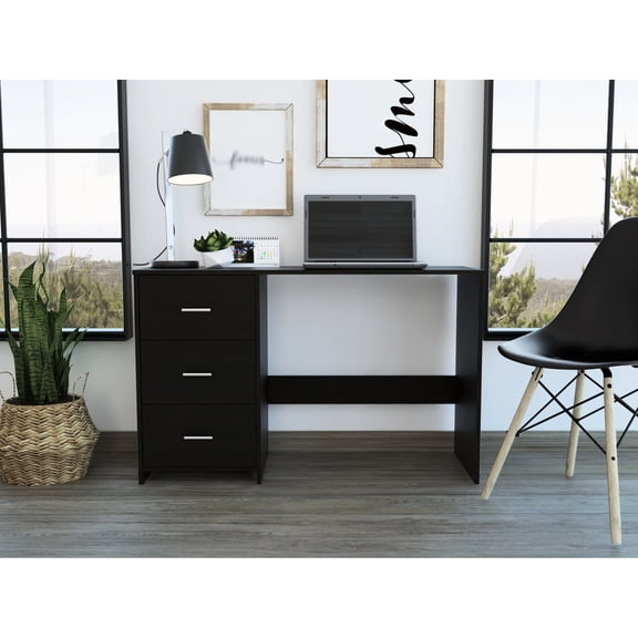 3 Writing Desk Black - Home Office Inspiration Generator Work Productivity Center