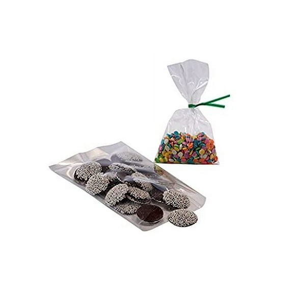 3 X 1.75 X 8.25" 1.5 Mil Gusseted Polypropylene Poly Bags (1,000 Bags) - Laddawn 13110