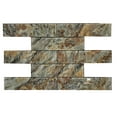 thumbnail image 1 of 3 X 12 Mountain Marble Look Glass Subway Tile, 1 of 1