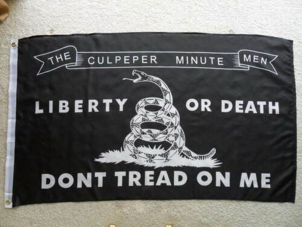 2nd Amendment Flags 3x5 Ft "Liberty Or Death" Gadsden Flag - Don't - Foto 10
