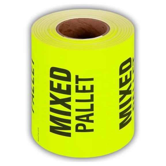 3" X 5" Mixed Pallet Shipping Label Stickers for Shipping and Packing - 500 Permanent Adhesive Labels Per Roll (5 Pack)