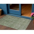 thumbnail image 1 of HomeRoots 605729 3 x 5 ft. Olive Green & Beige Floral Washable Indoor & Outdoor Rectangle Area Rug, 1 of 5