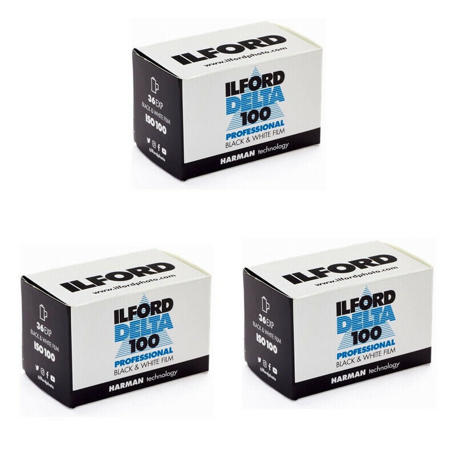 X Ilford 1780624 Delta 100 Professional Black-and-White Film