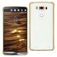 thumbnail image 1 of 3 X Lg V10 Clear Bumper Case With Air Cushion Protection In Clear Gold For Use With Lg V10 3-pack!, 1 of 4