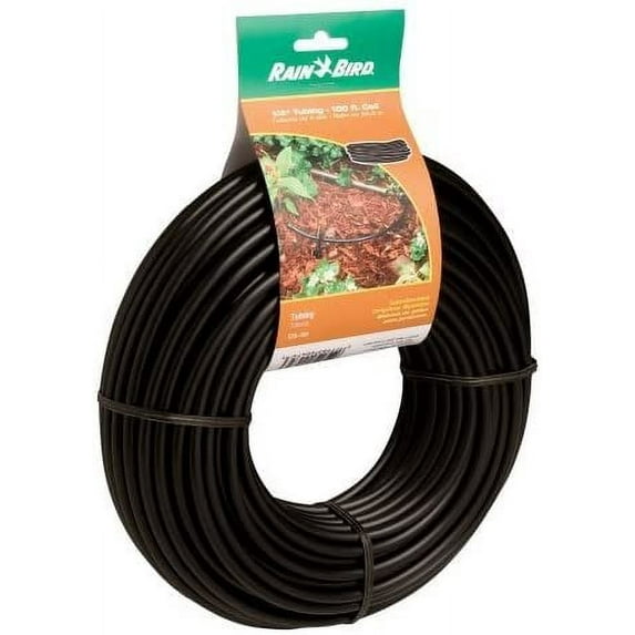 3 X Rain Bird T22-100 Drip Irrigation 1/4" Blank Distribution Tubing, 100' Roll
