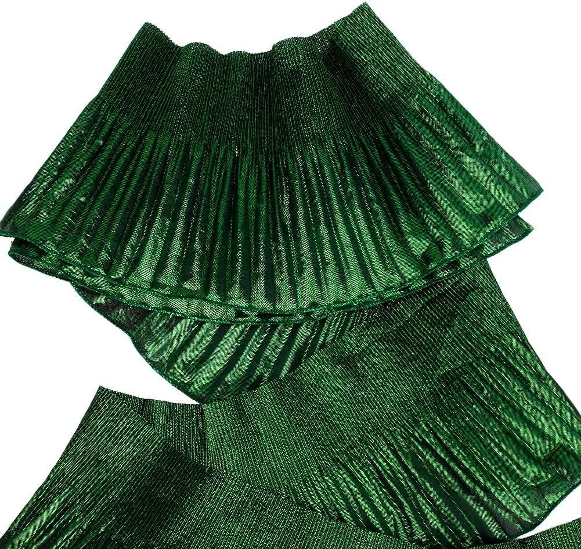 3 Yard 3D Gradient Pleated Ruffle Lace Trim 6.1inch Wide Dark Slate ...