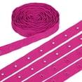 thumbnail image 1 of 3 Yard Snap Button Tape, Polyester Plastic Snap Button Trim, Sewing Press Stud Ribbon Replacement for DIY Craft Clothes Fabric Sewing, Rose Red, 1 of 7