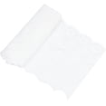 thumbnail image 1 of 3 Yards Eyelet Lace Trim by The Yard 23cm Wide Lace Roll White Cotton Embroidery Lace Trimmings Fabric for Scalloped Edge Decorations Dress Tablecloth Wedding Festival Event Decorations DIY, 1 of 7