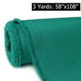 thumbnail image 1 of 3 Yards Waterproof Canvas Fabric 600D Home Decor Fabric 58" Width UV Heat Resistant Heavy Duty Marine Fabric by the Yard, Darkcyan, 1 of 7