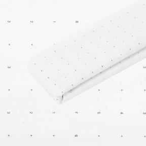 White Dotted Pattern Paper for Sewing, 47 Inch Wide Non-Woven Tracing Paper Roll with 1-Inch Grid Marking for Fashion Design and Dressmaking