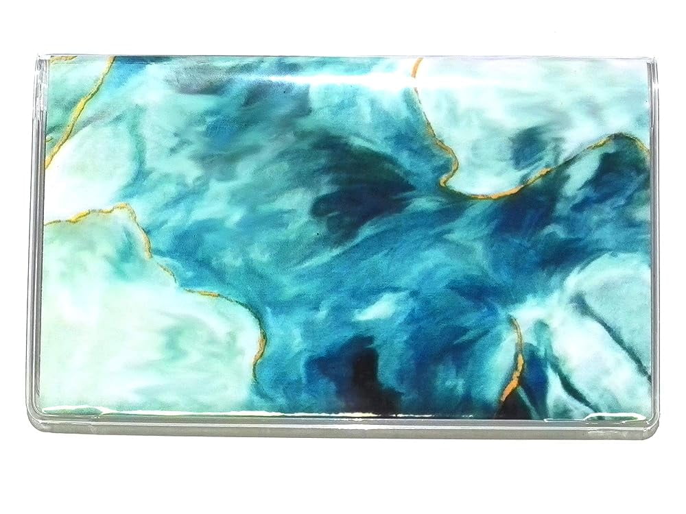 3 Year 2024 2025 2026 Pocket Calendar Planner With Note Pad (Ocean Blue
