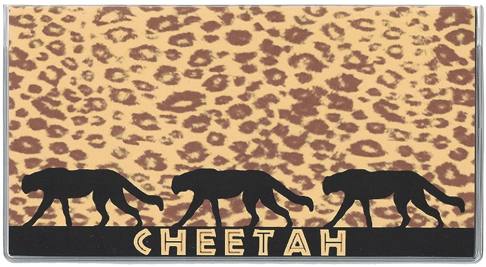 3 Year 2024 2025 2026 Pocket Calendar Planner with Note Pad (Cheetah