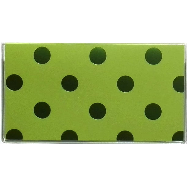 3 Year 2024 2025 2026 Pocket Calendar Planner with Note Pad (Green