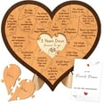 thumbnail image 1 of 3 Year Anniversary Wood Gifts for Him Boyfriend - One Year Anniversary Wooden Gifts for Men, First Anniversary Wedding Gift for Husband Wife, 1 of 4