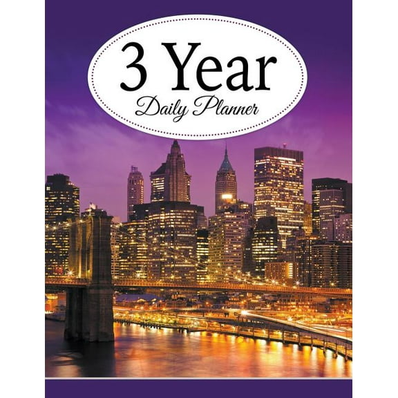 3 Year Daily Planner (Paperback)