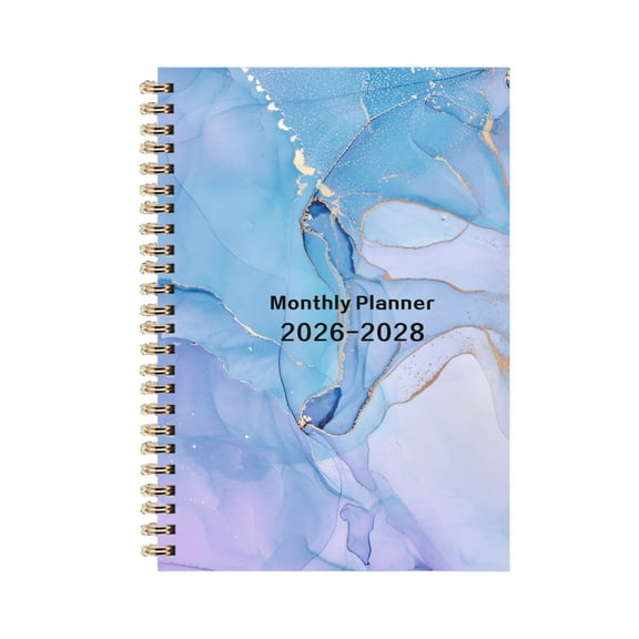 3 Year Monthly Calendar Planner 2026-2028 With 3-Year Long-Term Coverage From 2026 To 2028, Clear Monthly Layout That Shows Each Month's Schedule For Easy Plan Tracking And