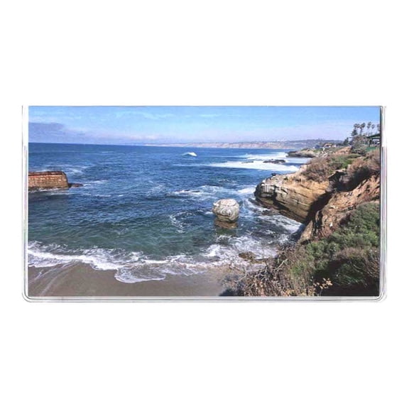 3 Year USA Made California Cove 2027 2028 2029 Pocket Calendar Planner with Note Pad