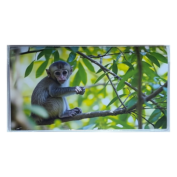 3 Year USA Made Monkey 2027 2028 2029 Pocket Calendar Planner with Note Pad
