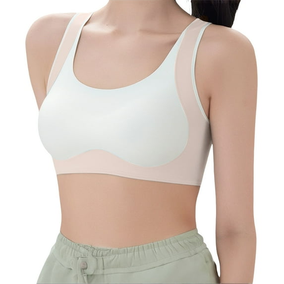 3 Years Girl Underwear 6t Underwear Girls Crop Top Bra Girls Seamless Sports Bra Training White Teen Bra Camisole Style Lightweight Seamless Kids