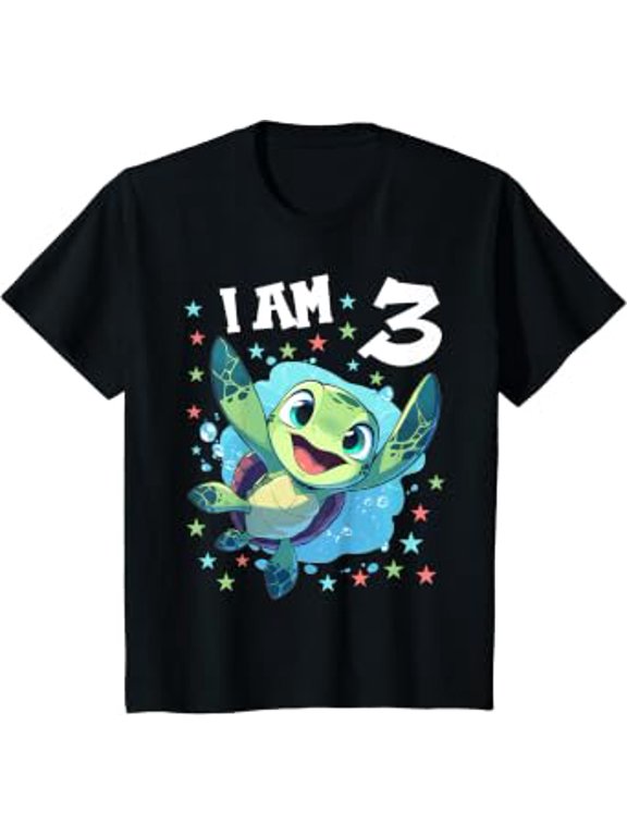 3 Years old 3 birthday Sea Turtles Boy Girl Sea Turtle T-Shirt