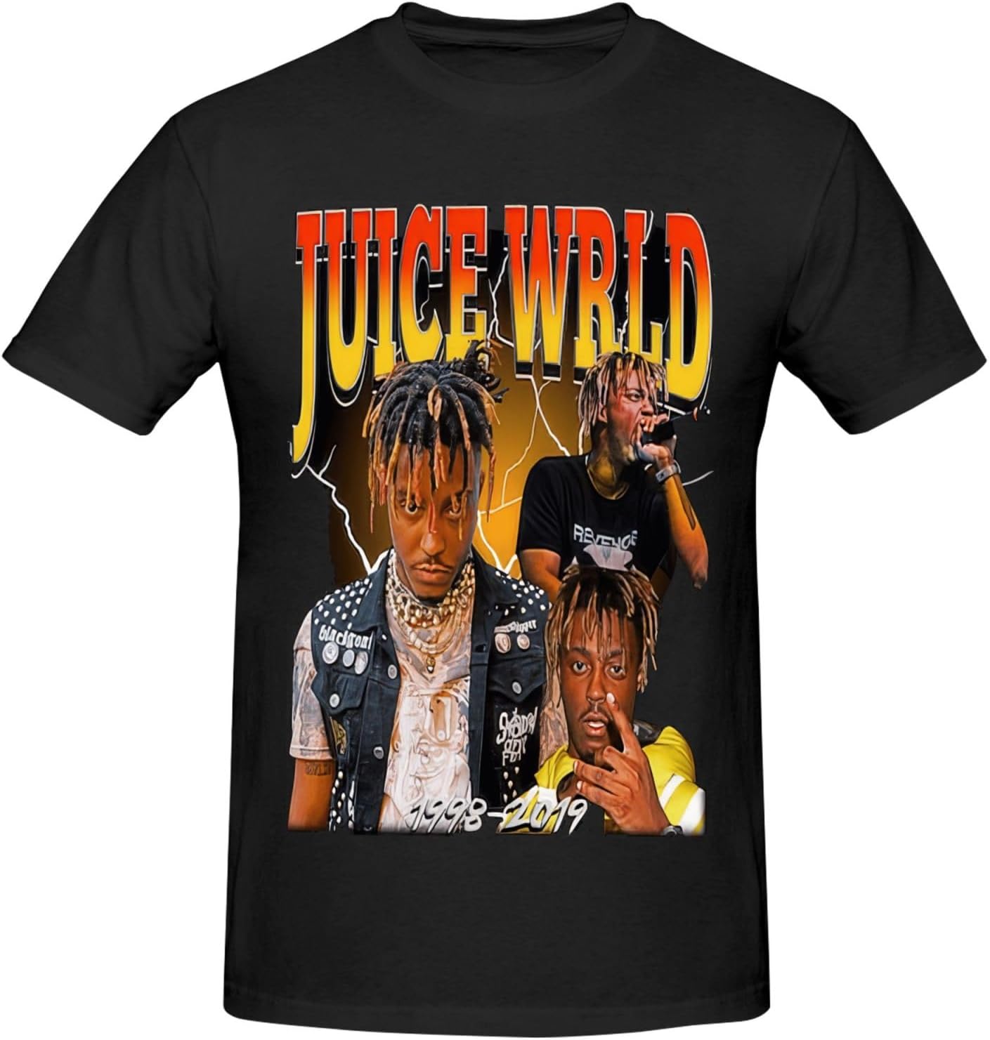 3 Youth Mens Shirts Cotton ShortSleeve Crewneck Hawaiian TShirt Tops