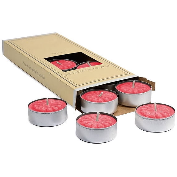 3 boxes of Caribbean Holiday Tea Lights 10 candles per box 1.5 in. diameter x .63 in. tall