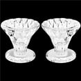 thumbnail image 1 of 3 cm Elegant Crystal Candlestick, Pack of 2, 1 of 1