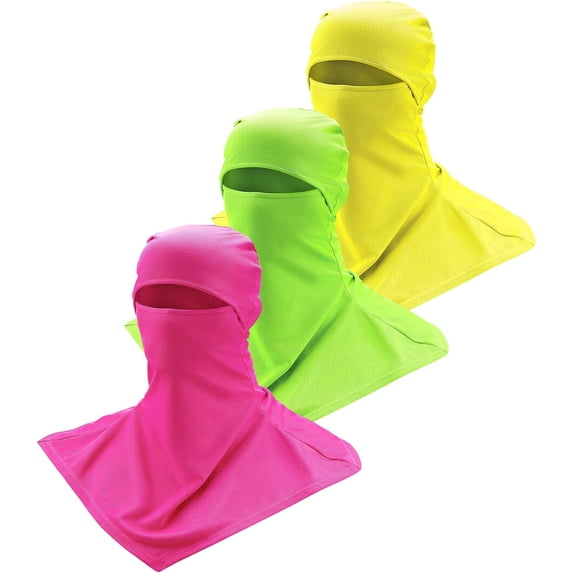 3 count Balaclava Cover Sun Protection Cover Summer Balaclava Mask for ...