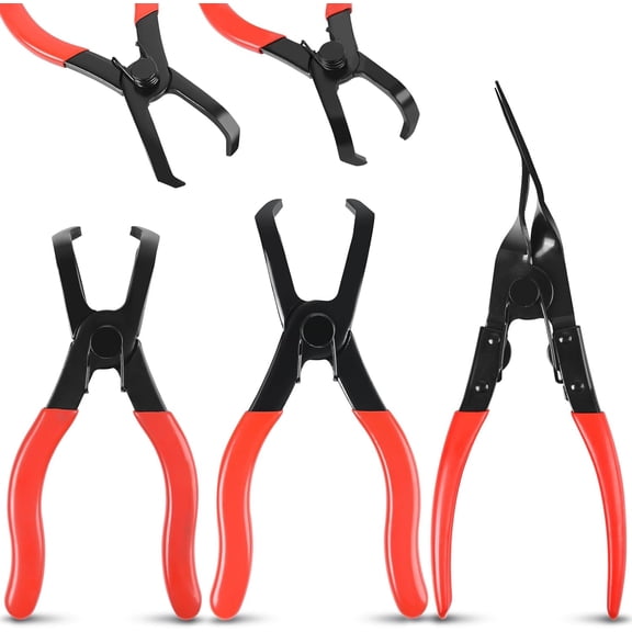 3 count  Clip Pliers Set, 30  and 80  Push Pin Pliers,Panel Removal Plier, Automobile Upholstery Trim Clip
