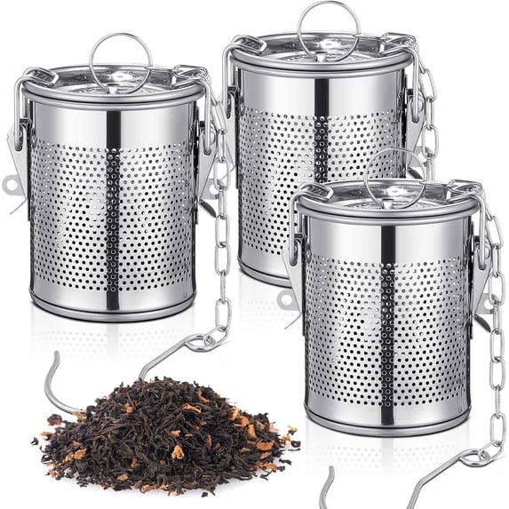 Infusar 3 count Infuser for Loose Leaf, 304 Stainless Steel Strainers for ...