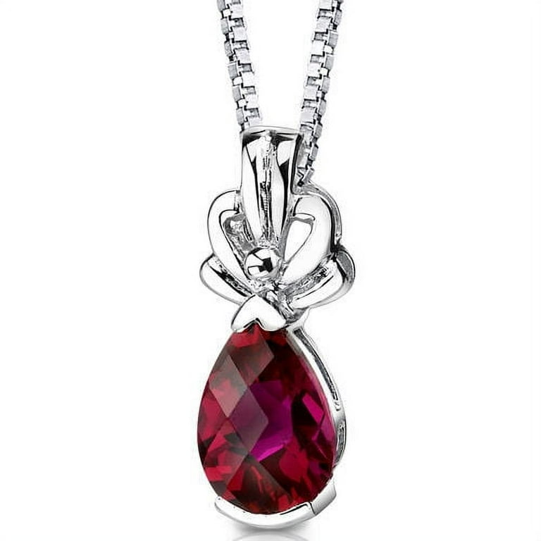 Ruby hot sale necklace walmart